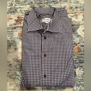 Eton Dress Shirt 15 1/2 - 39 Medium
